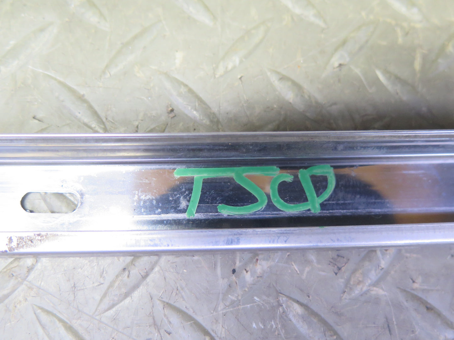87-92 Toyota Supra MA70L Targa Roof Chrome Window Weatherstrip Guide Set OEM