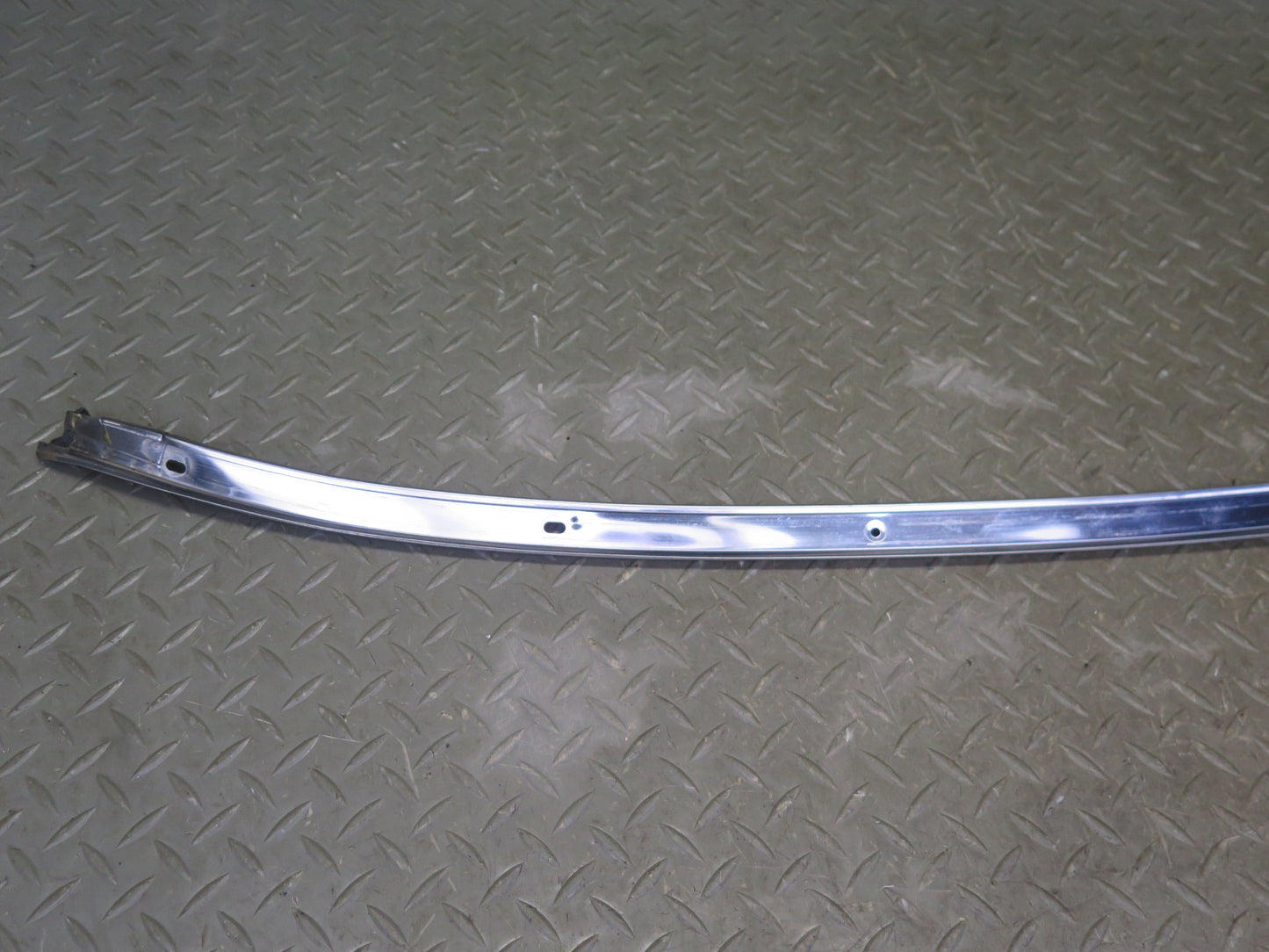 87-92 Toyota Supra MA70L Targa Roof Chrome Window Weatherstrip Guide Set OEM