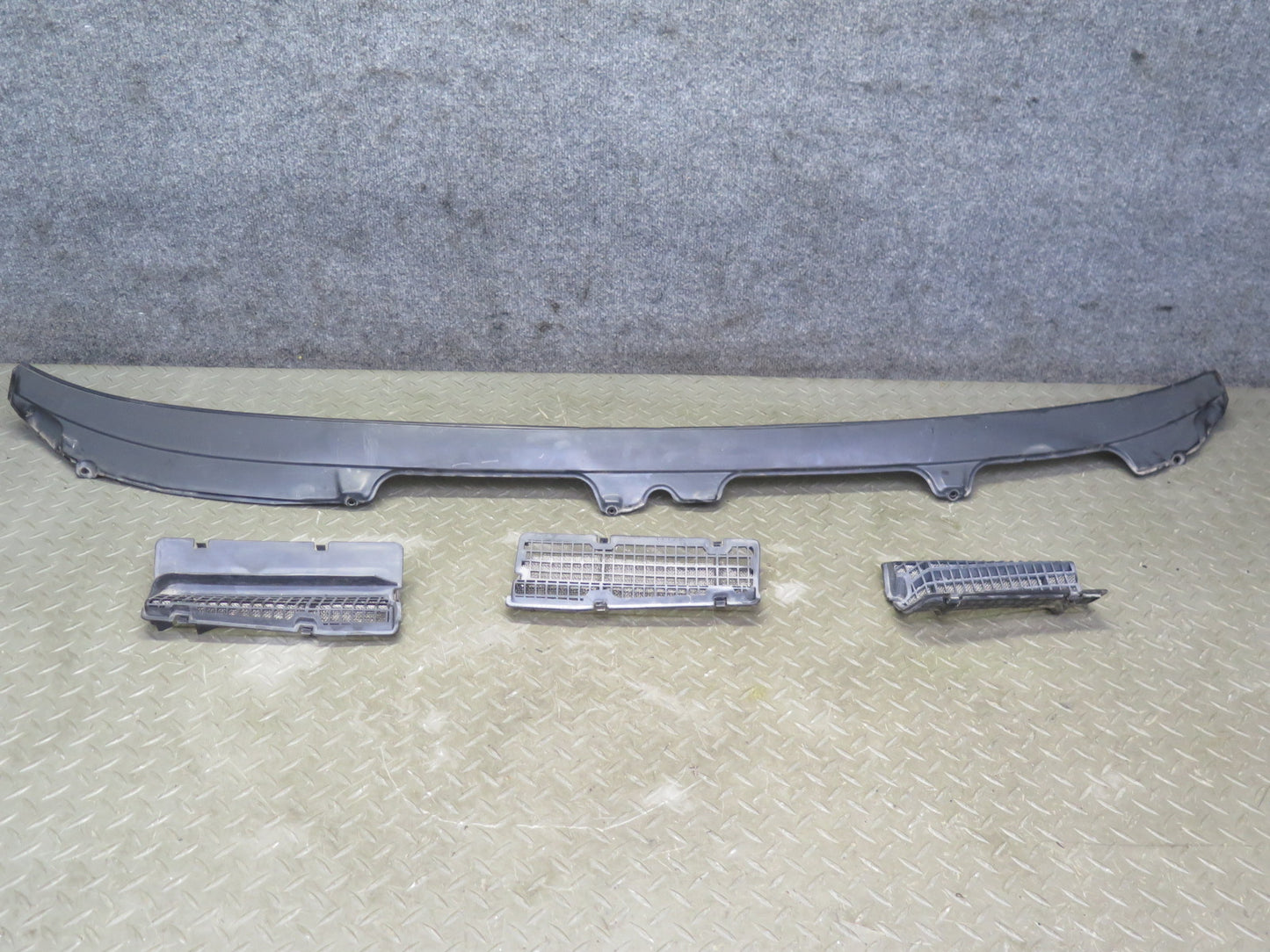 86-92 Toyota Supra MA70L Set of 4 Front Vent Cowl Trim Cover Panel OEM