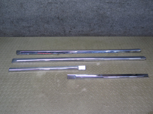 2009-2014 Cadillac Escalade Front & Rear Door Chrome Trim Molding Set