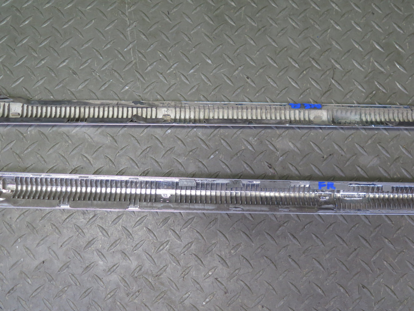 2009-2014 Cadillac Escalade Front & Rear Door Chrome Trim Molding Set