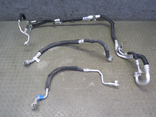 18-23 Jeep Wrangler JL 3.6L Set of 3 A/C Air Condition  Hose Pipe Line OEM