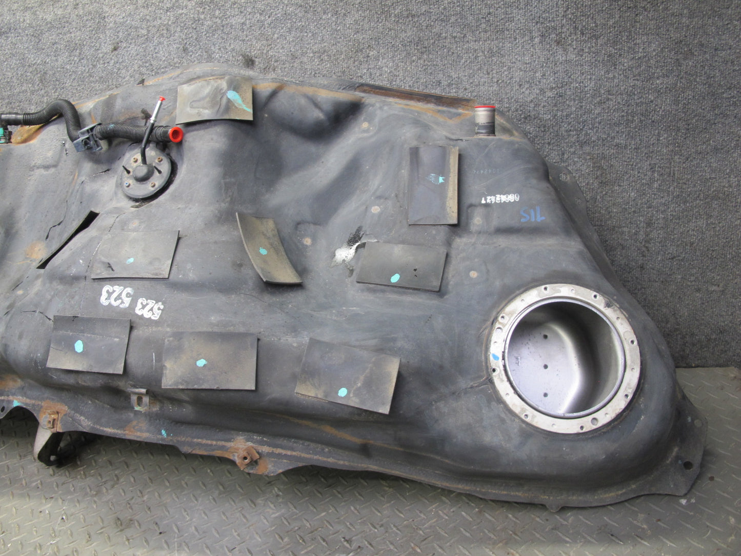 2008 Lexus USE20L Is-f Fuel Tank Reservoir w Heat Shield Assembly OEM