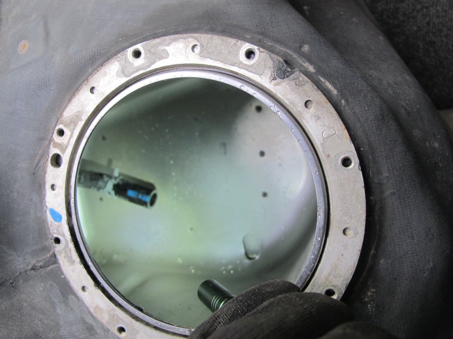 2008 Lexus USE20L Is-f Fuel Tank Reservoir w Heat Shield Assembly OEM