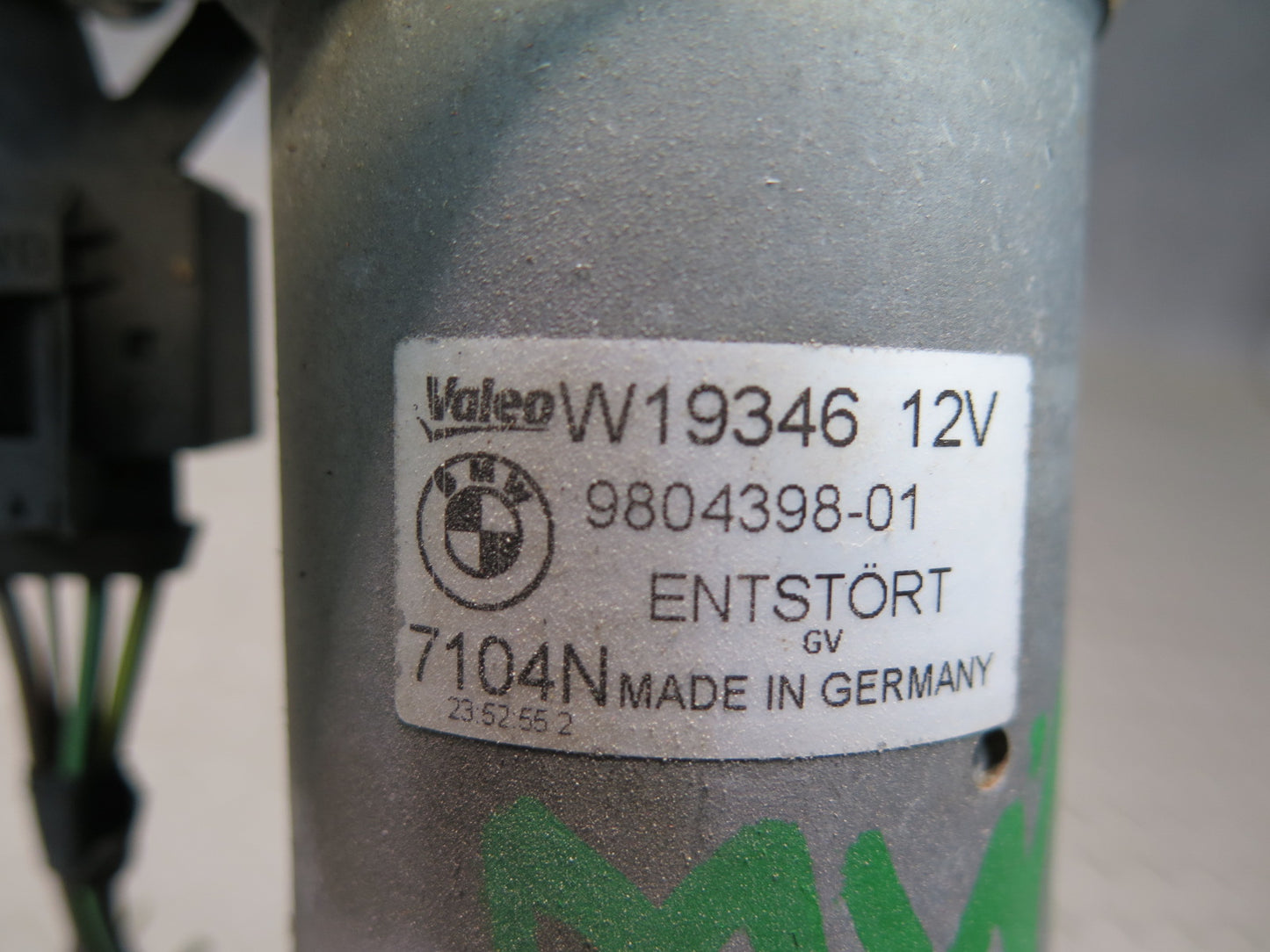 11-15 Mini Cooper R60 R61 Windshield Wiper Transmission Linkage w Motor OEM