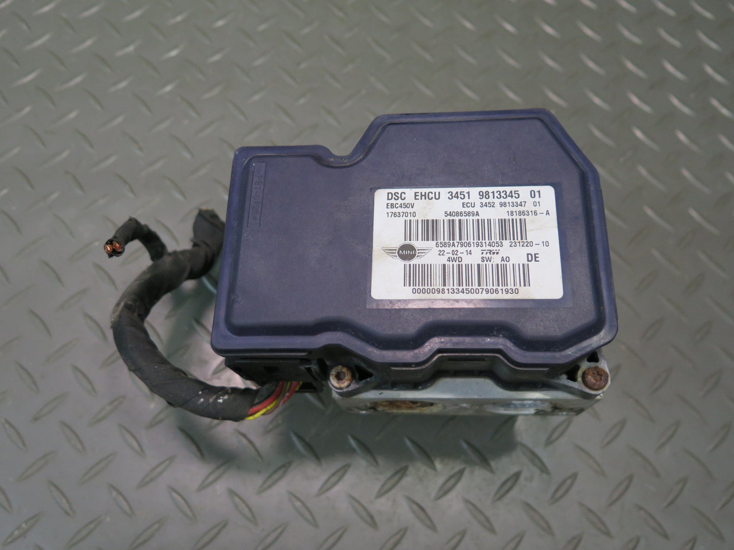 11-15 Mini Cooper R60 R61 Anti Lock Brake ABS Pump 9813345 OEM