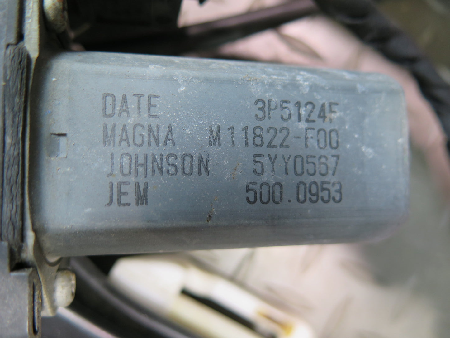 11-15 Mini Cooper R60 Countryman Front Right Door Window Regulator w Motor OEM