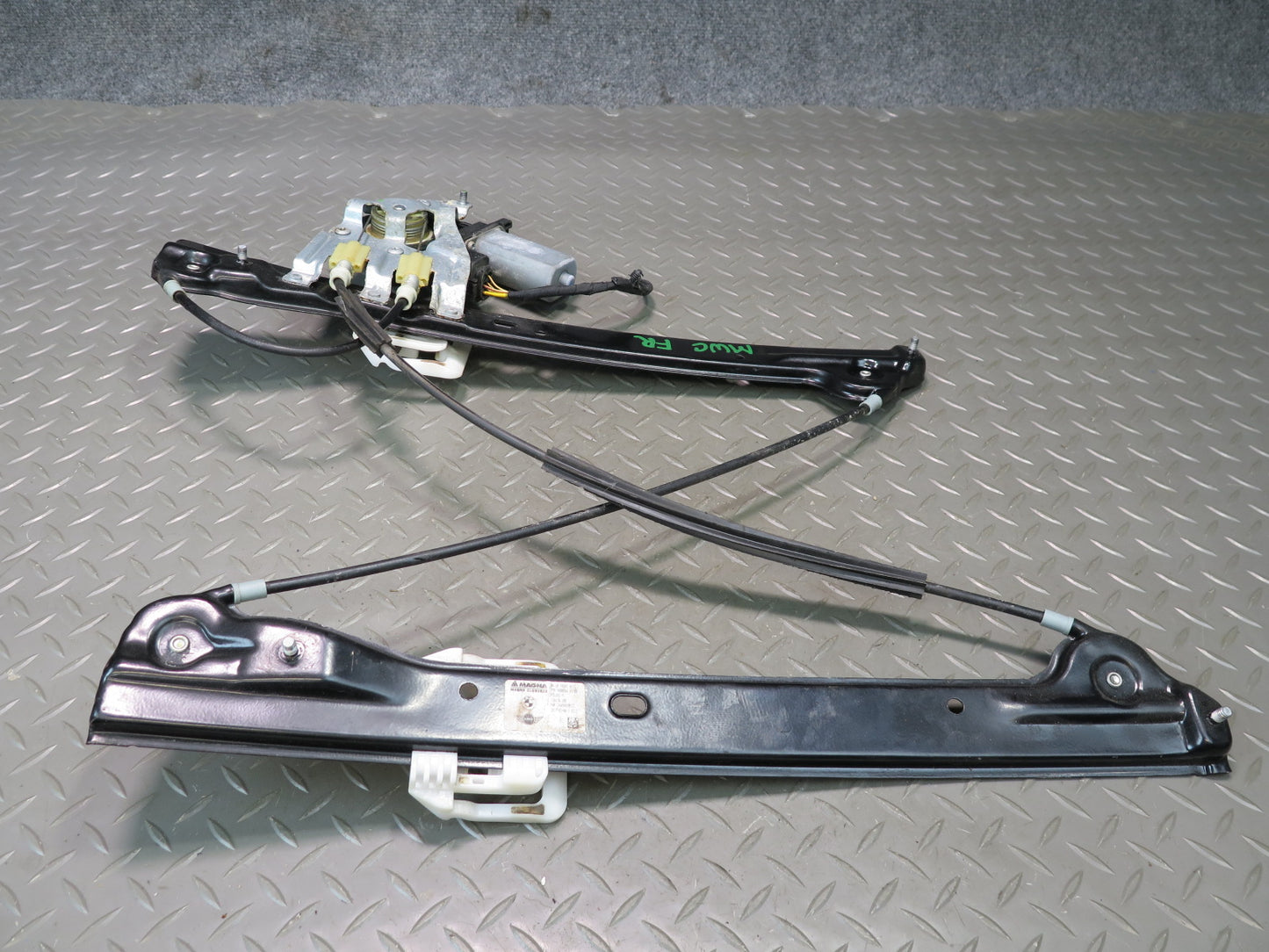 11-15 Mini Cooper R60 Countryman Front Right Door Window Regulator w Motor OEM