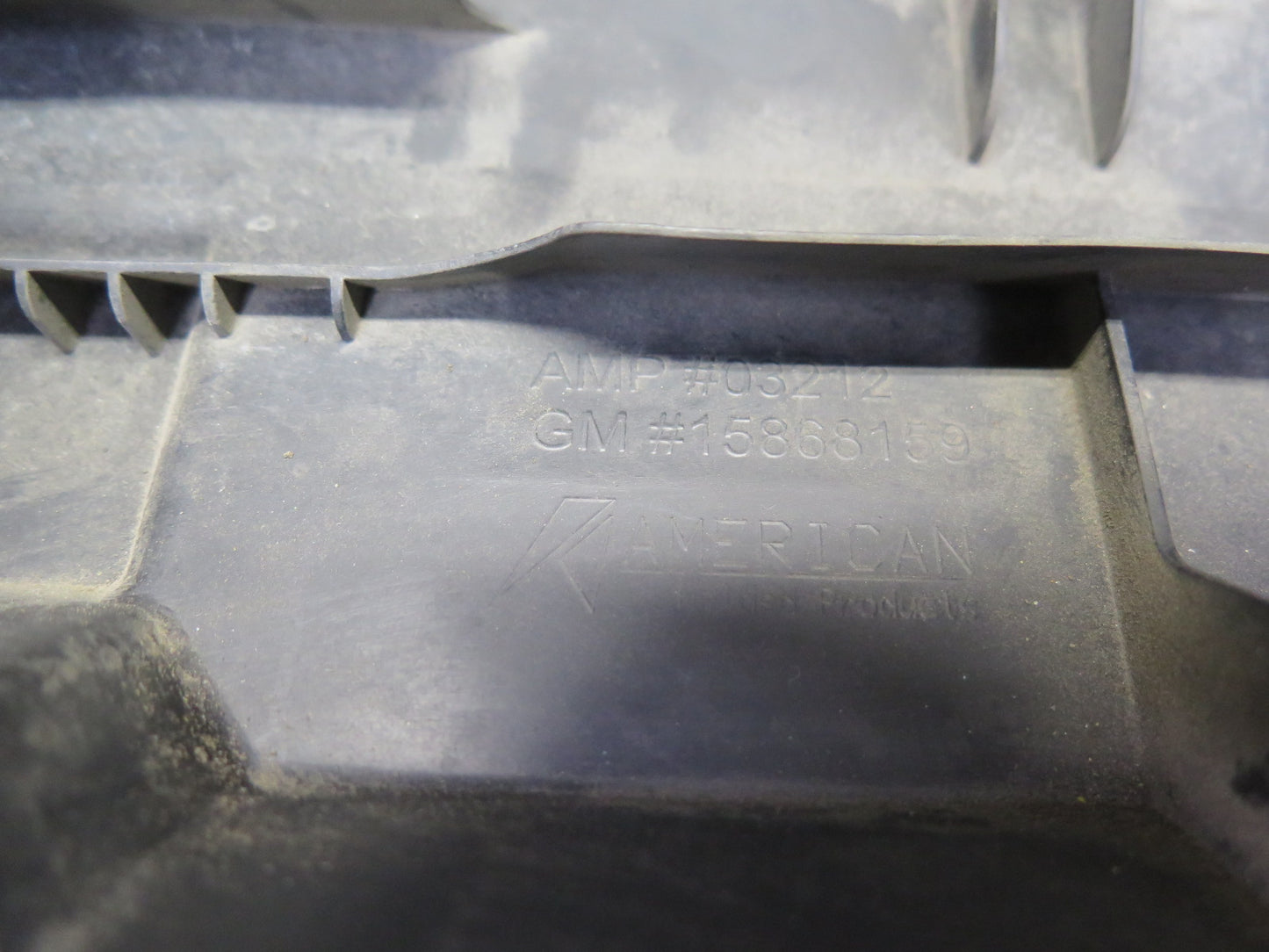 2004-2009 Cadillac XLR Front Upper Radiator Support Bracket Cover Panel