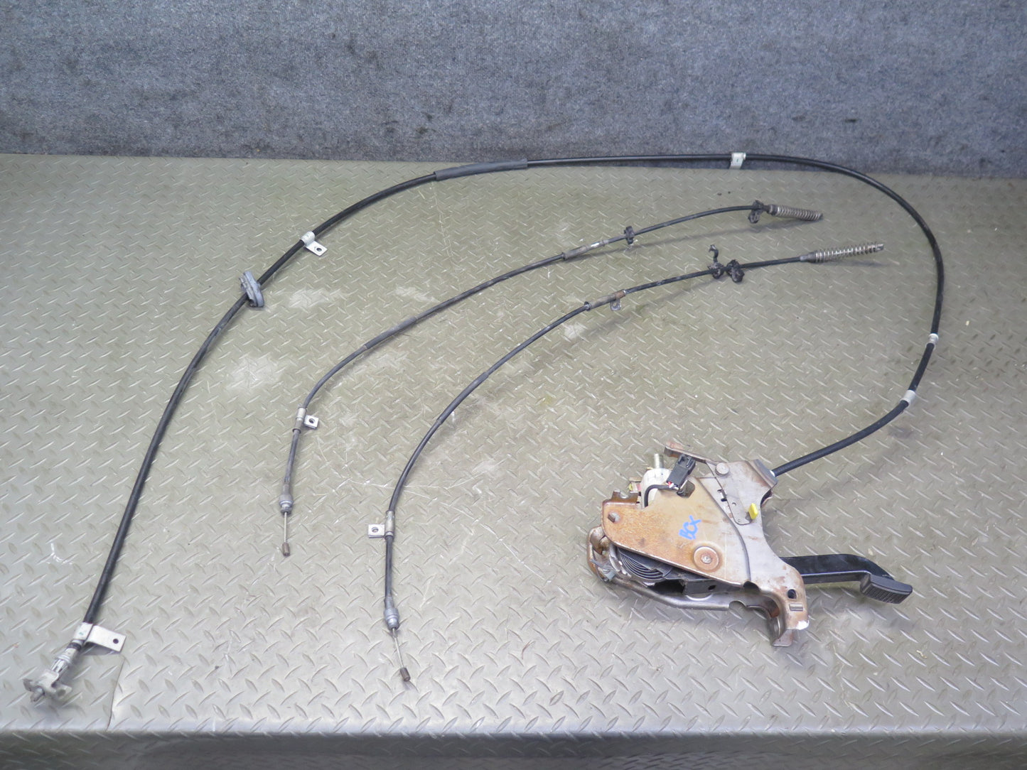 2004-2009 Cadillac XLR Parking Emergency Brake Stop Pedal W/ Cable Assembly