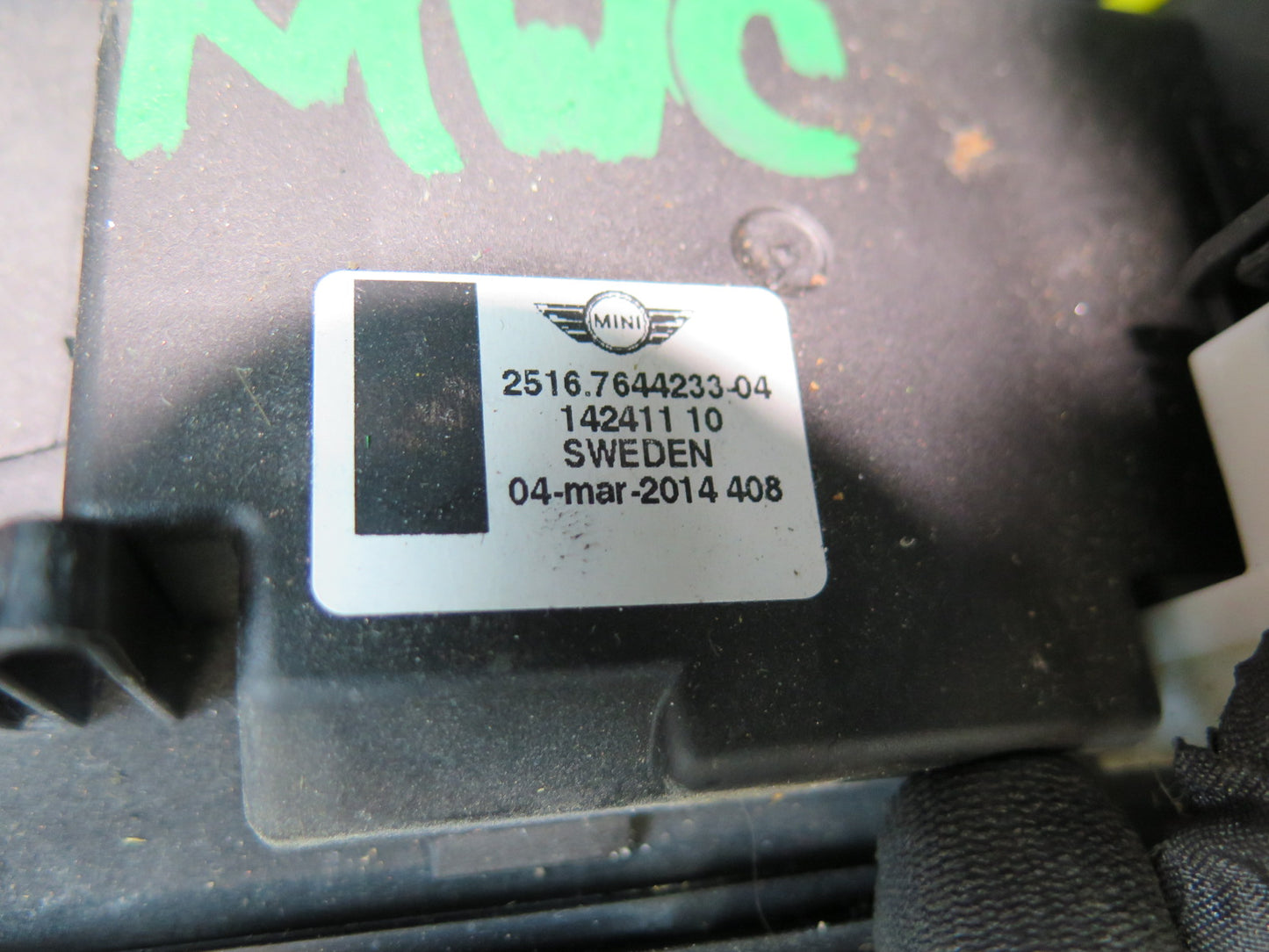 11-15 Mini Cooper S R60 R61 A/T Automatic Transmission Shifter w Cable OEM