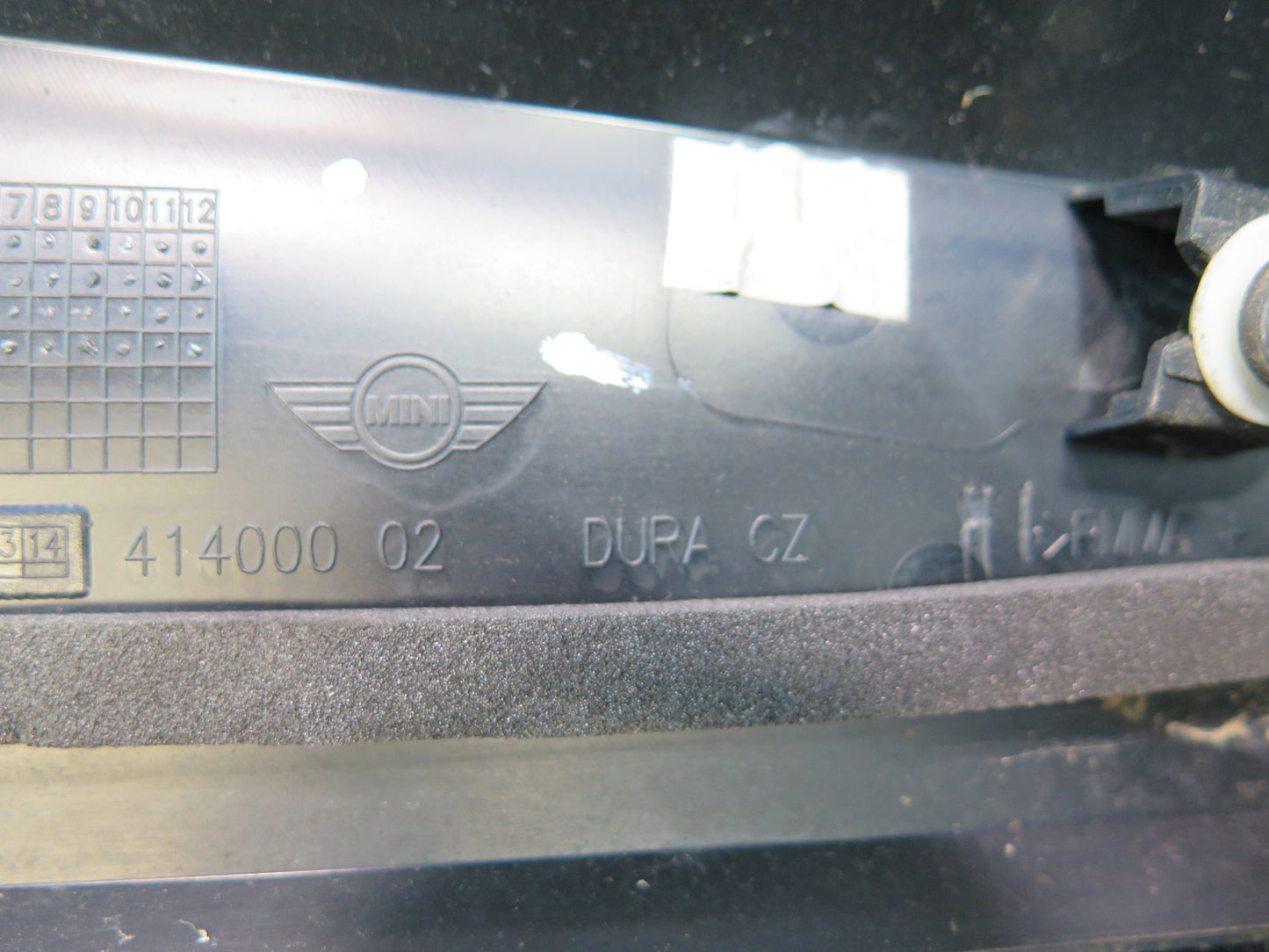 11-15 Mini Cooper R60 Set of 2 Rear Exterior D Pillar Trim Panel Molding OEM