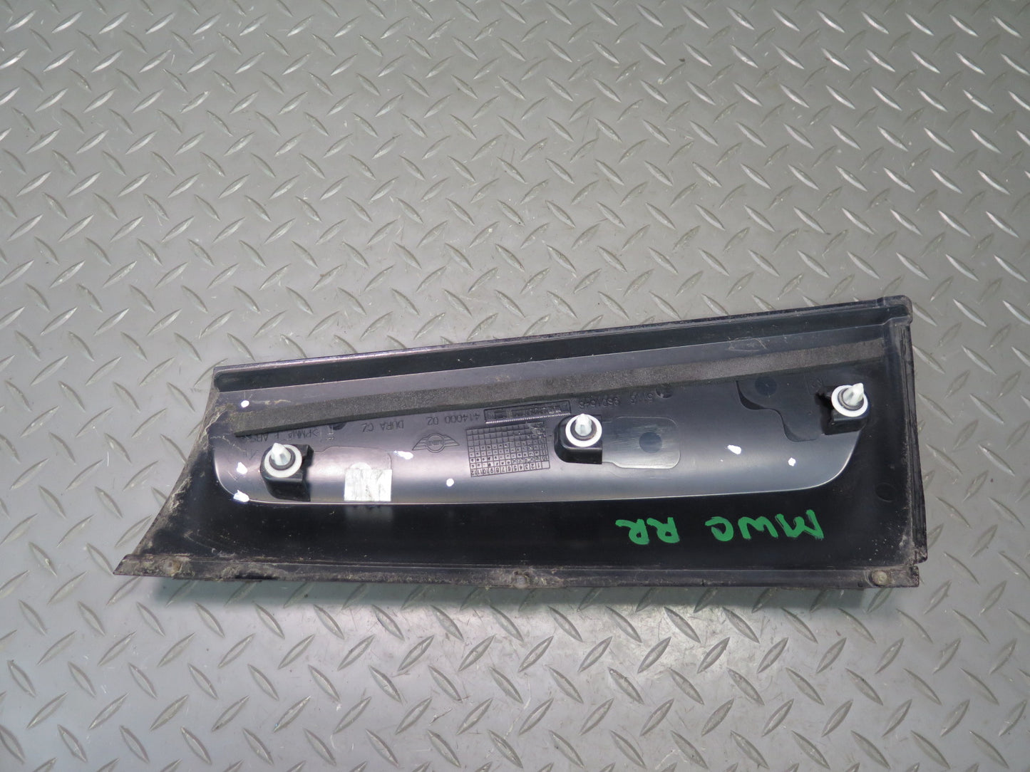 11-15 Mini Cooper R60 Set of 2 Rear Exterior D Pillar Trim Panel Molding OEM