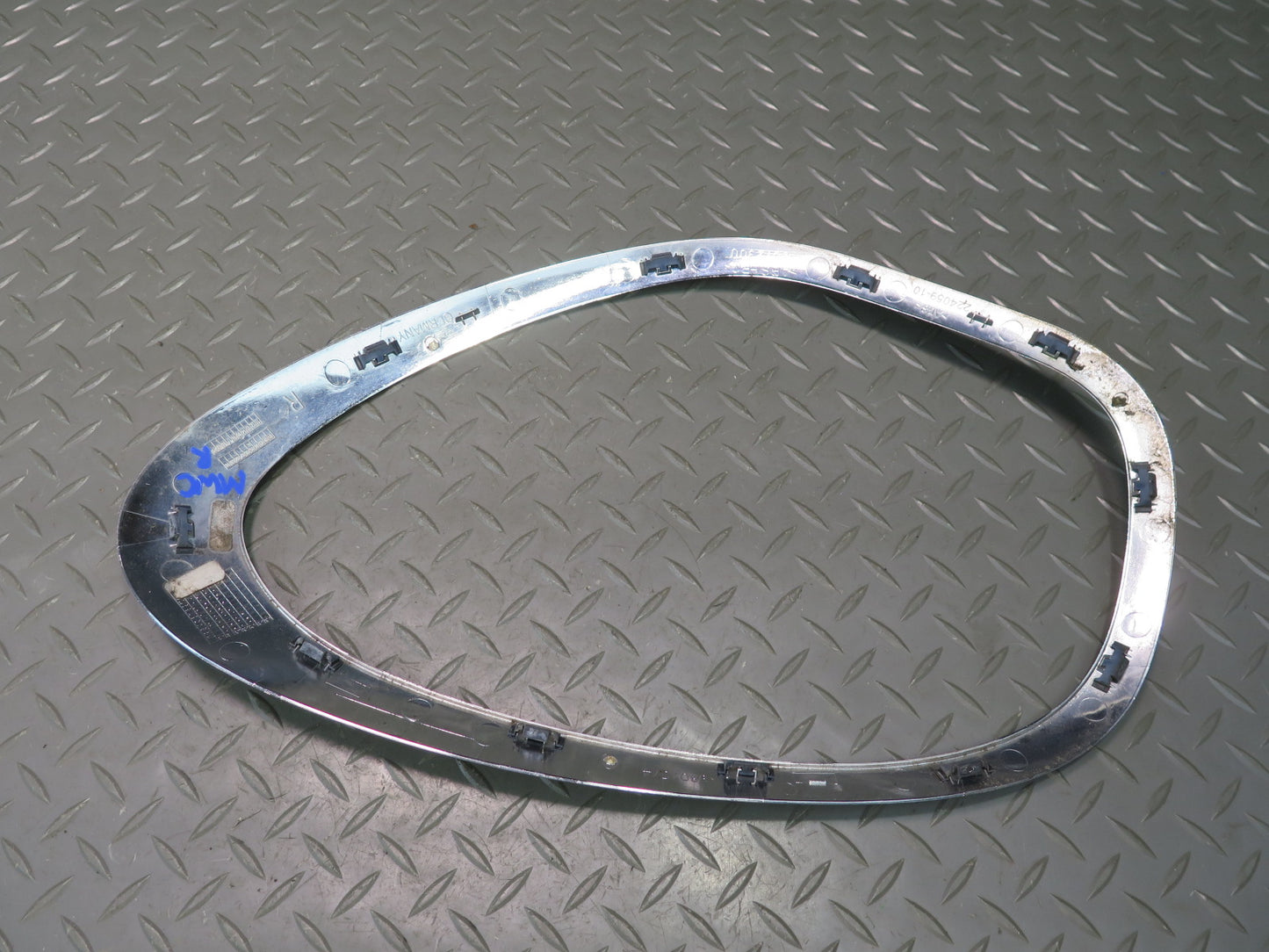 11-15 Mini Cooper R60 R61 Set of 2 Front Headlight Chrome Trim Bezel Ring OEM