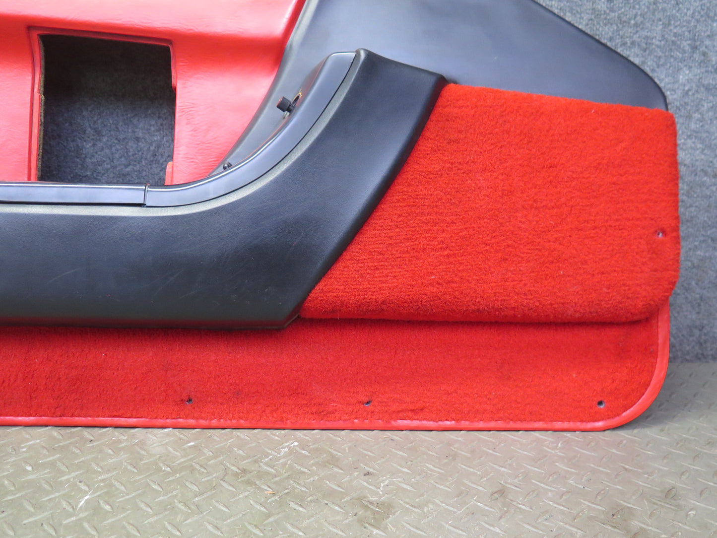 1993 Chevrolet Corvette C4 Set of 2 Door Interior Trim Panel Torch RED OEM