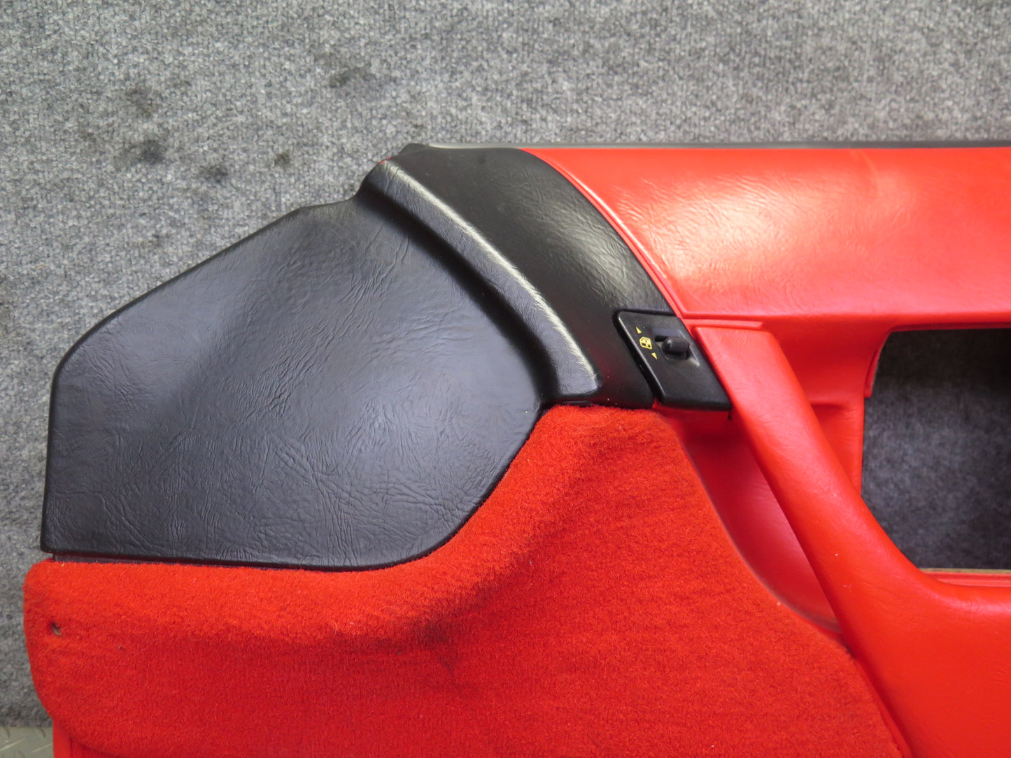 1993 Chevrolet Corvette C4 Set of 2 Door Interior Trim Panel Torch RED OEM