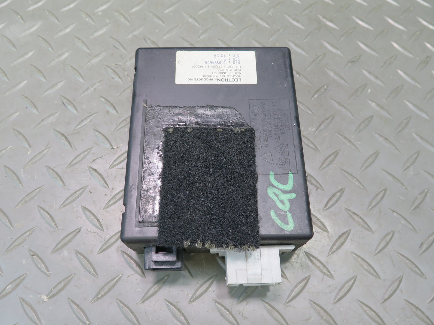 92-93 Chevrolet Corvette C4 Keyless Entry Theft Locking Control Module OEM