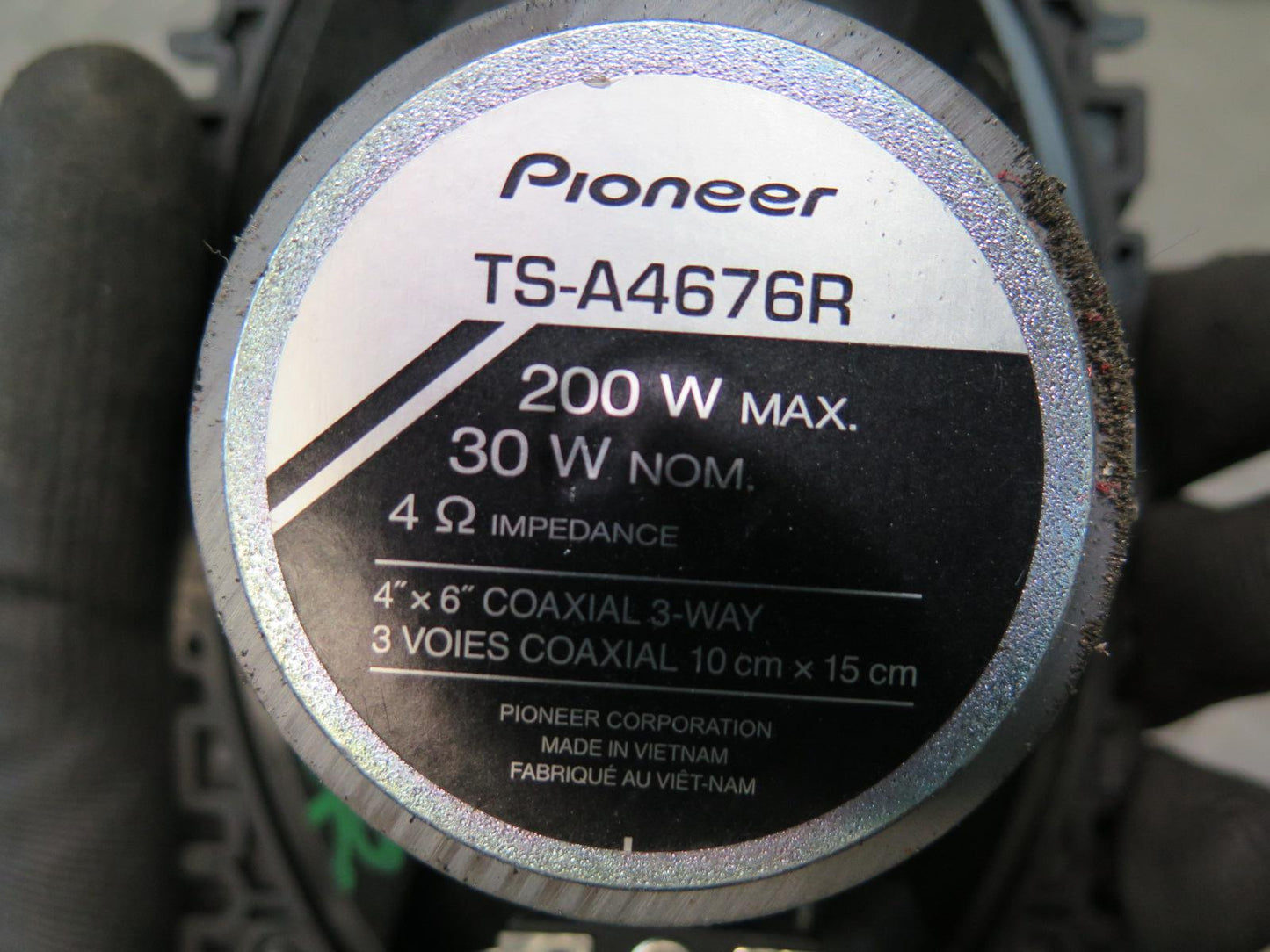 Set of 2 Pioneer TS-A4676R 3-WAY Speaker