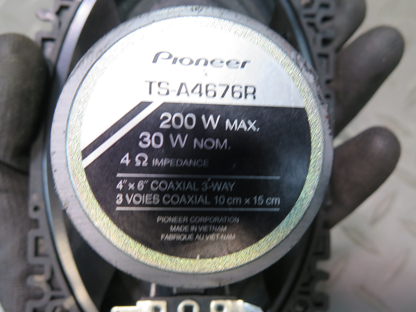 Set of 2 Pioneer TS-A4676R 3-WAY Speaker