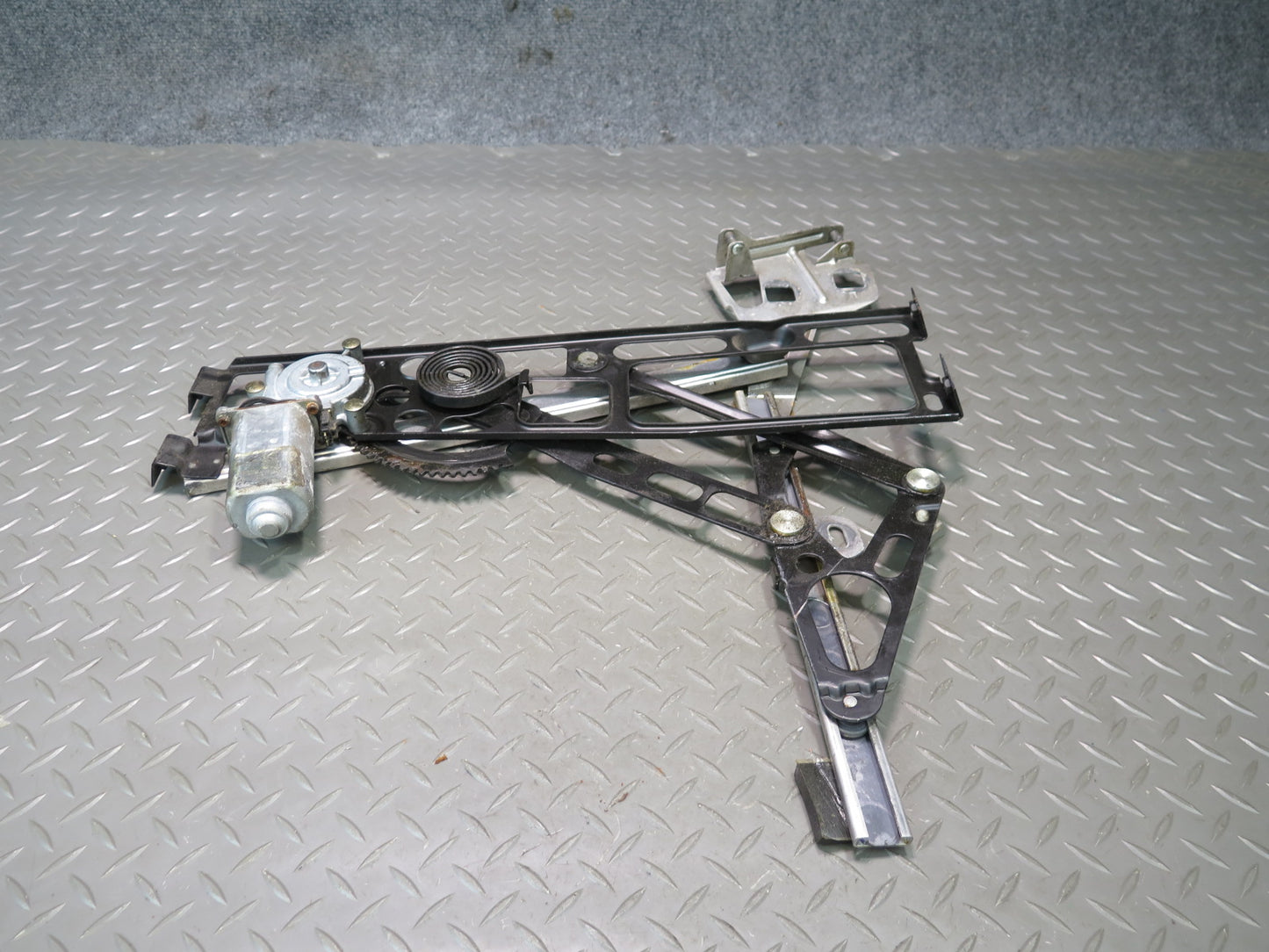 90-96 Chevrolet Corvette C4 Left Door Window Regulator w Motor OEM