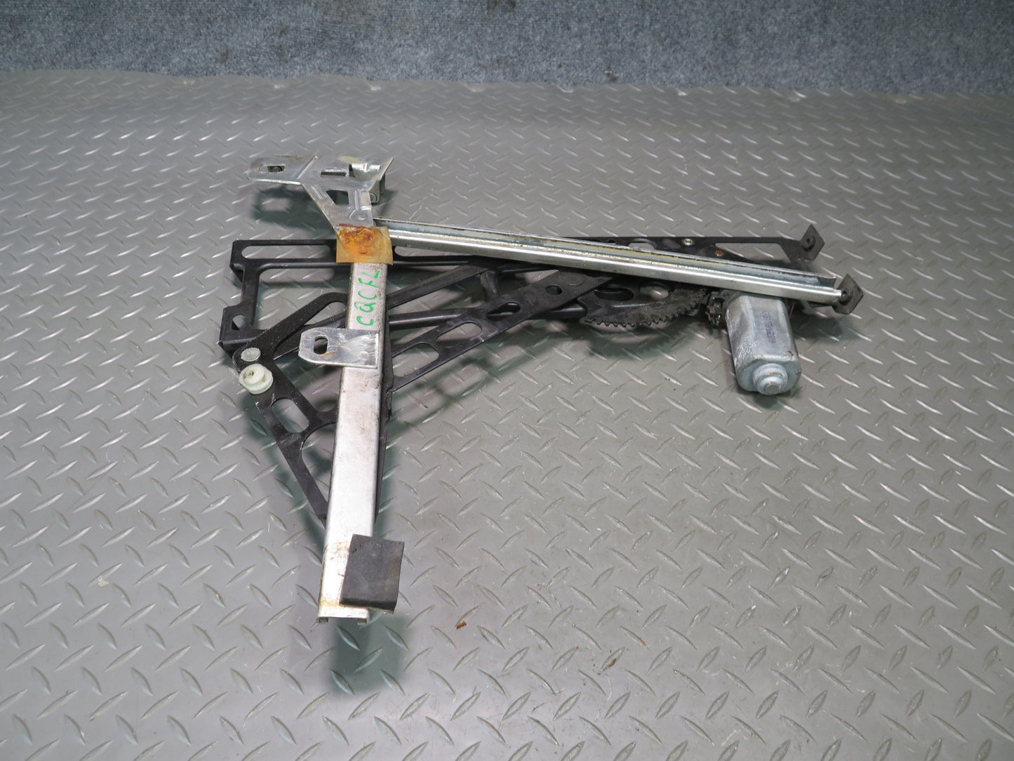 90-96 Chevrolet Corvette C4 Left Door Window Regulator w Motor OEM