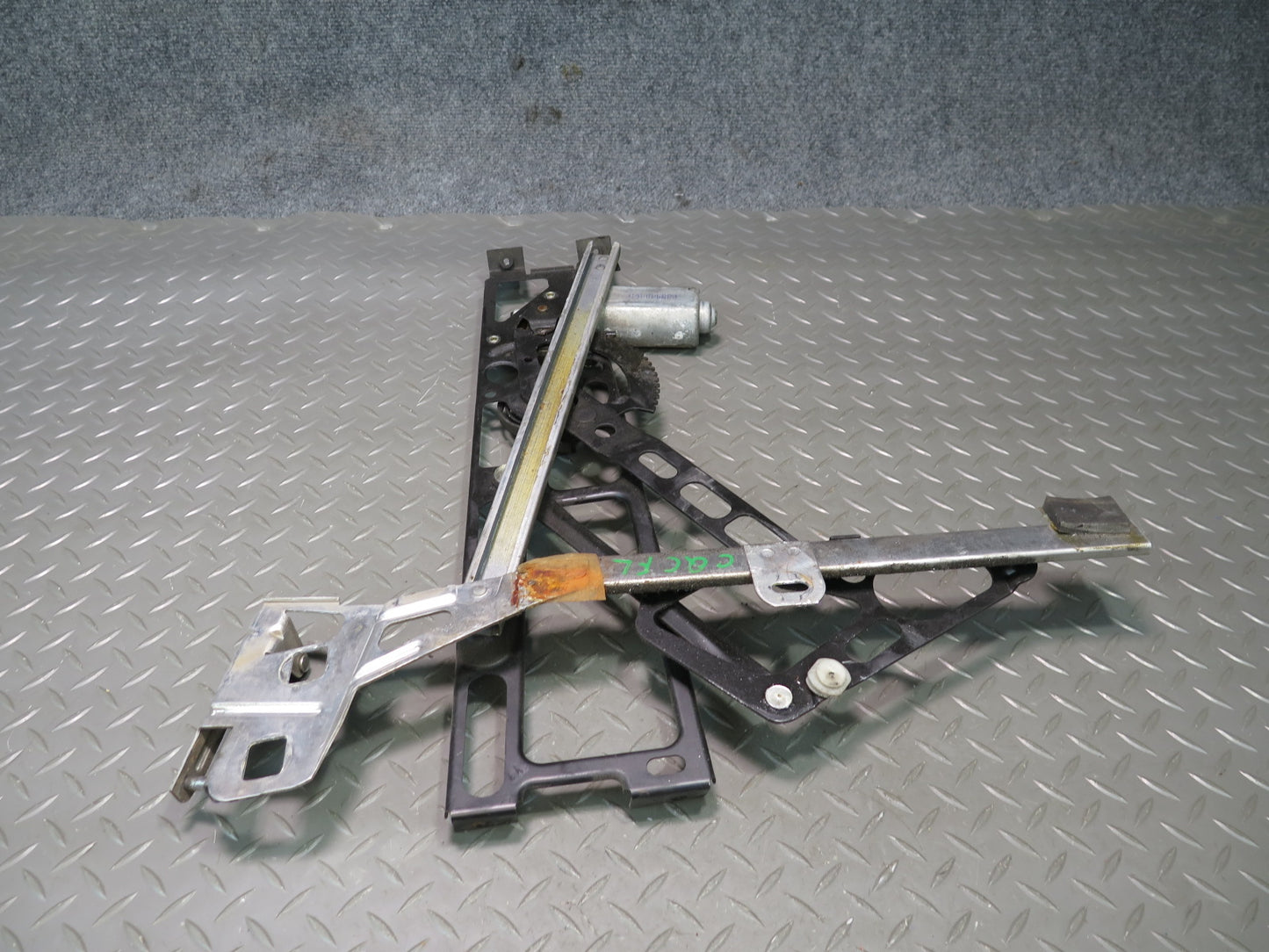 90-96 Chevrolet Corvette C4 Left Door Window Regulator w Motor OEM