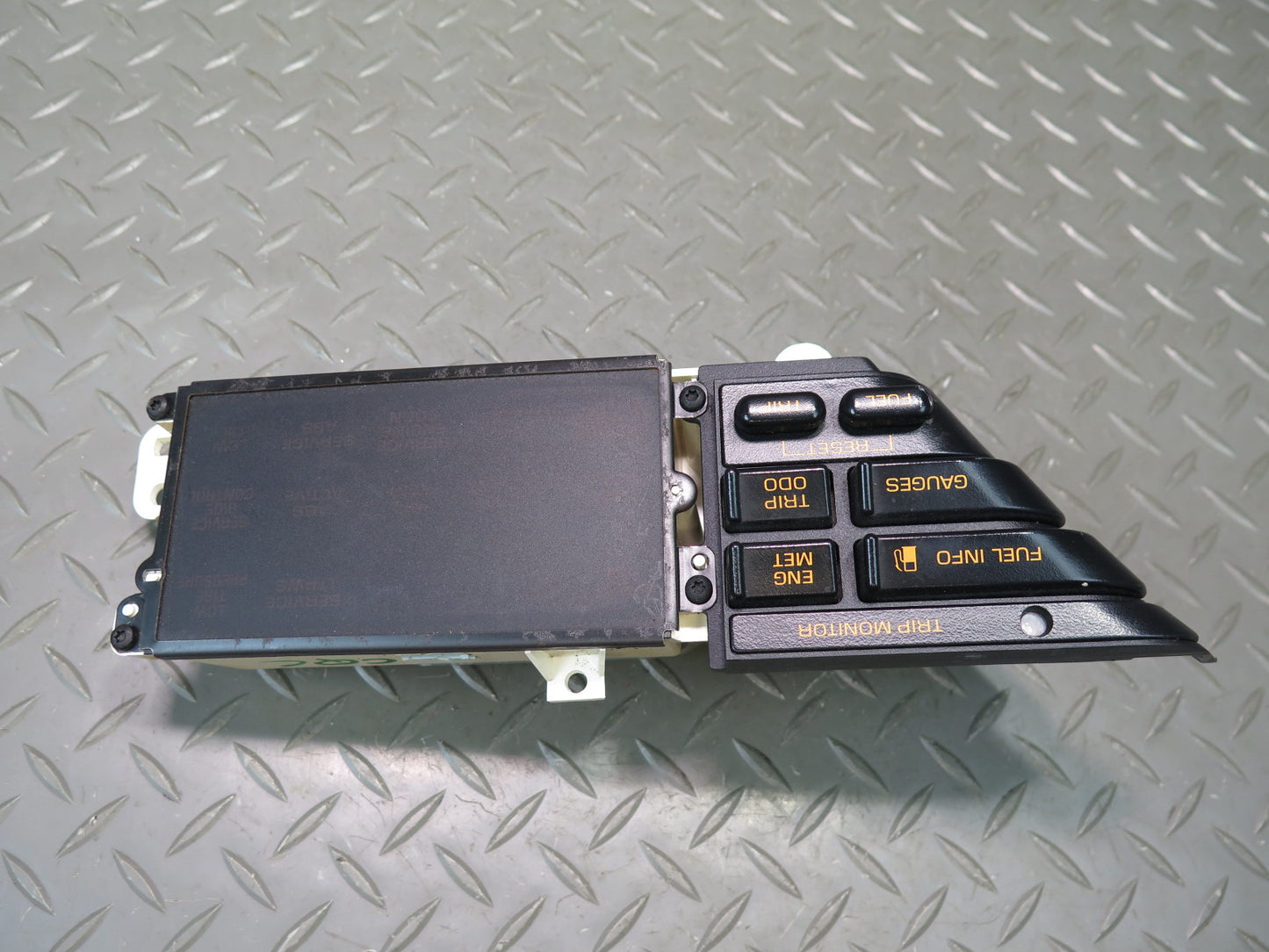 92-93 Chevrolet Corvette C4 Dash DIC Information Screen Display 16157161 OEM