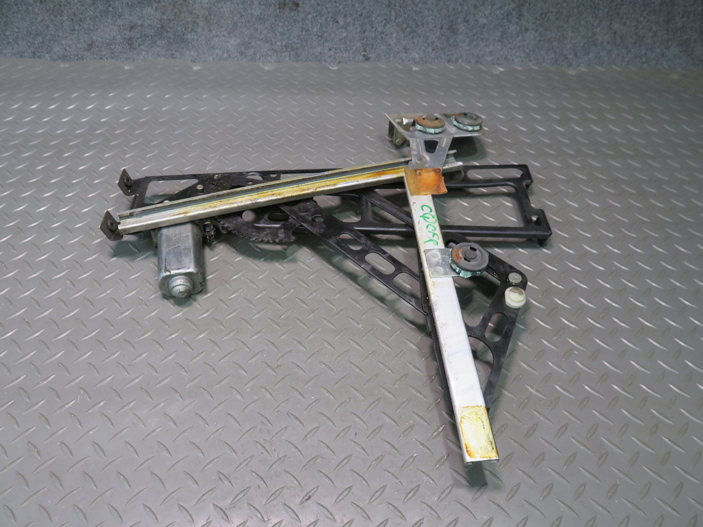 90-96 Chevrolet Corvette C4 Right Door Window Regulator w Motor OEM