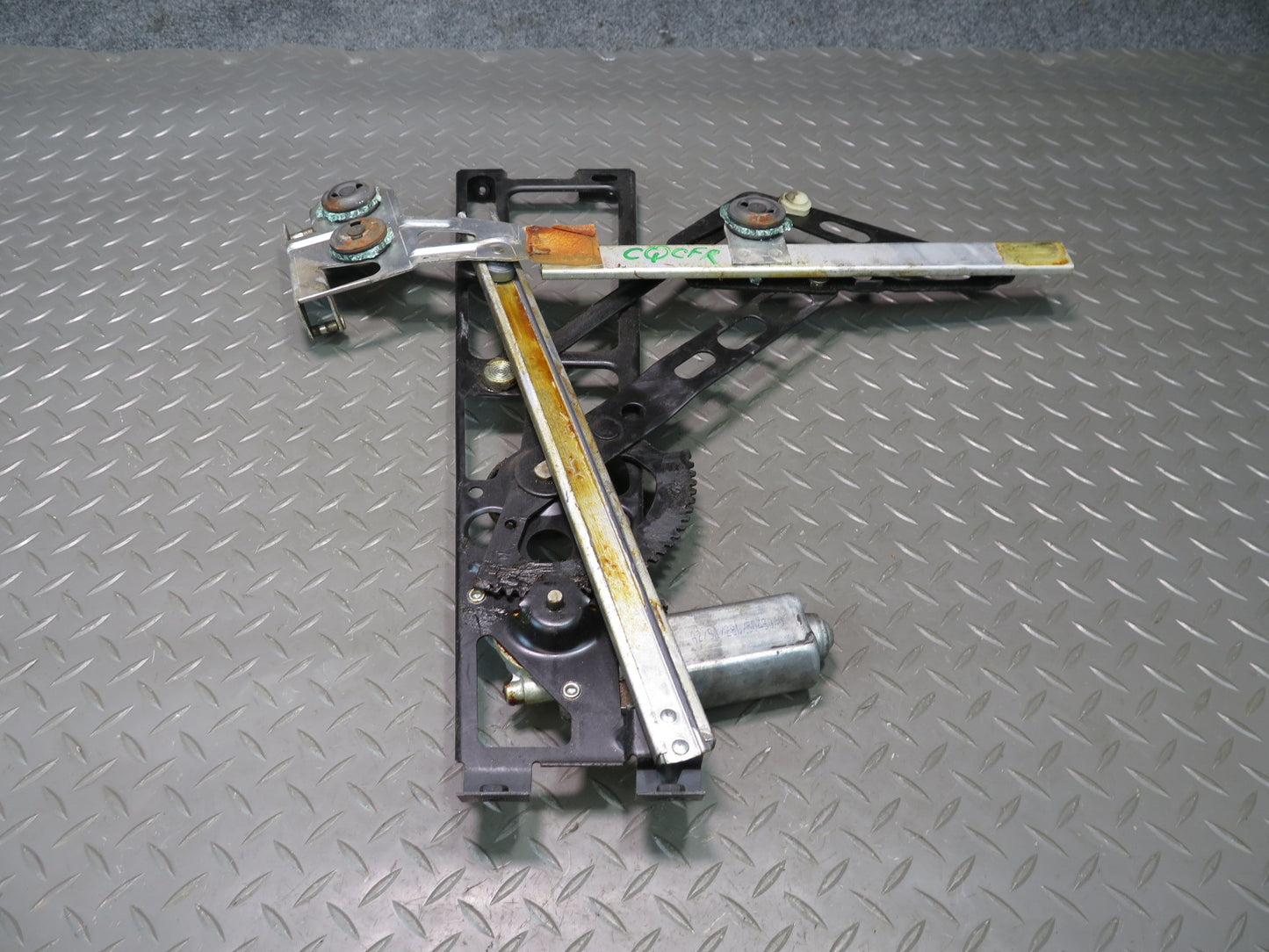 90-96 Chevrolet Corvette C4 Right Door Window Regulator w Motor OEM