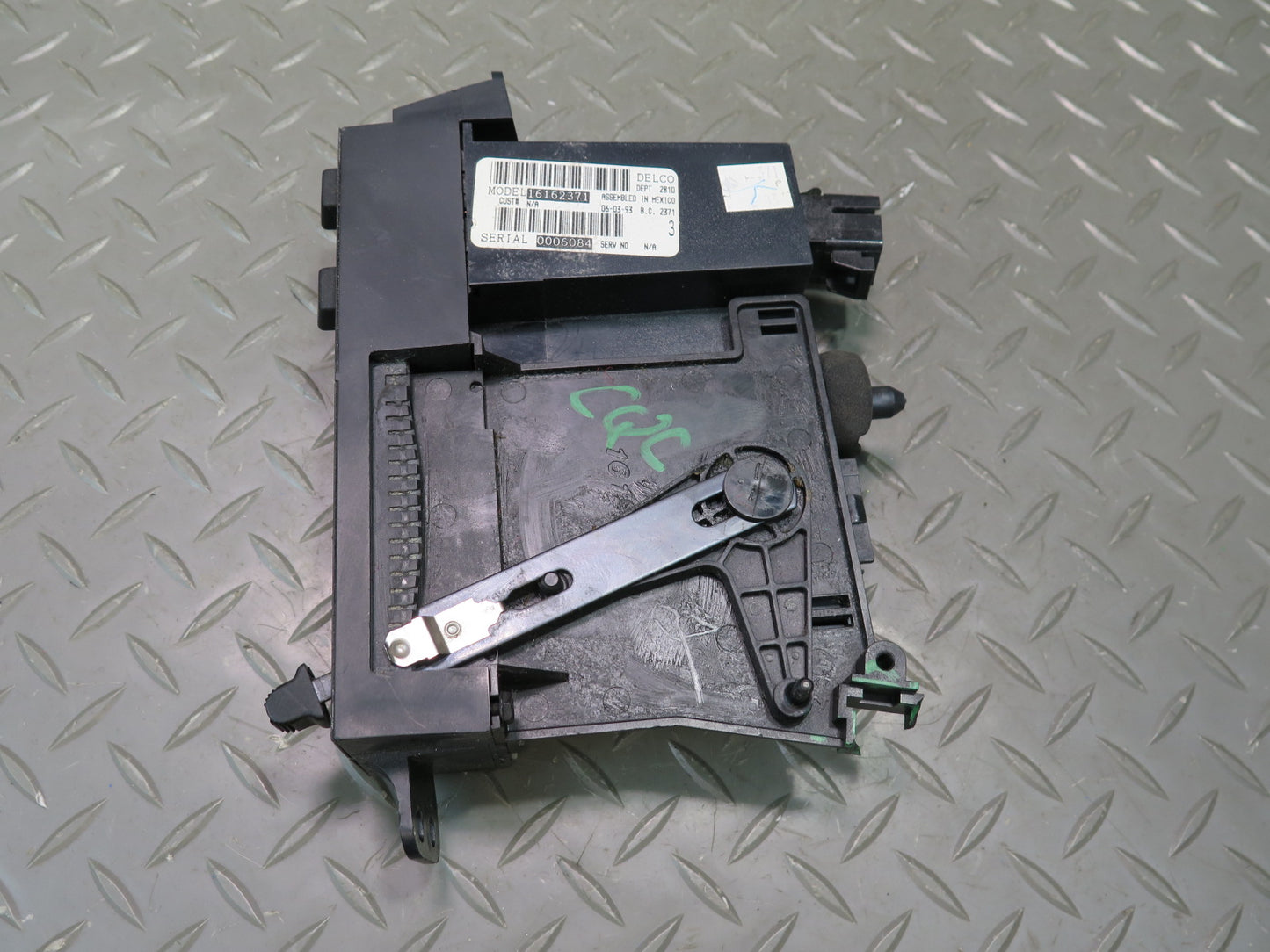 92-93 Chevrolet Corvette C4 A/C Heater Climate Control Switch Panel 16162371 OEM