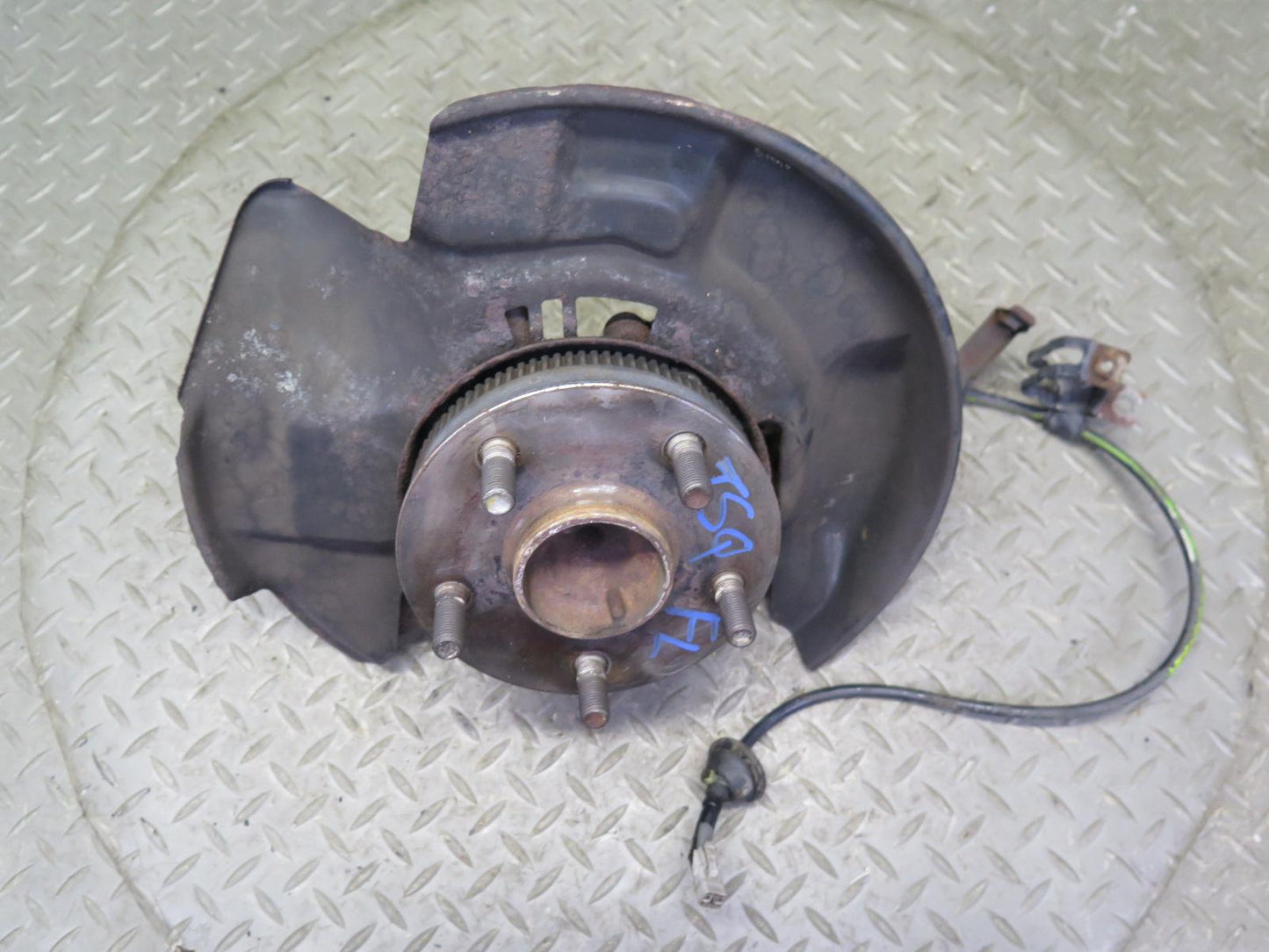 89-92 Toyota Supra MA70L Front Left Spindle Knuckle Wheel Hub Bearing w ABS OEM