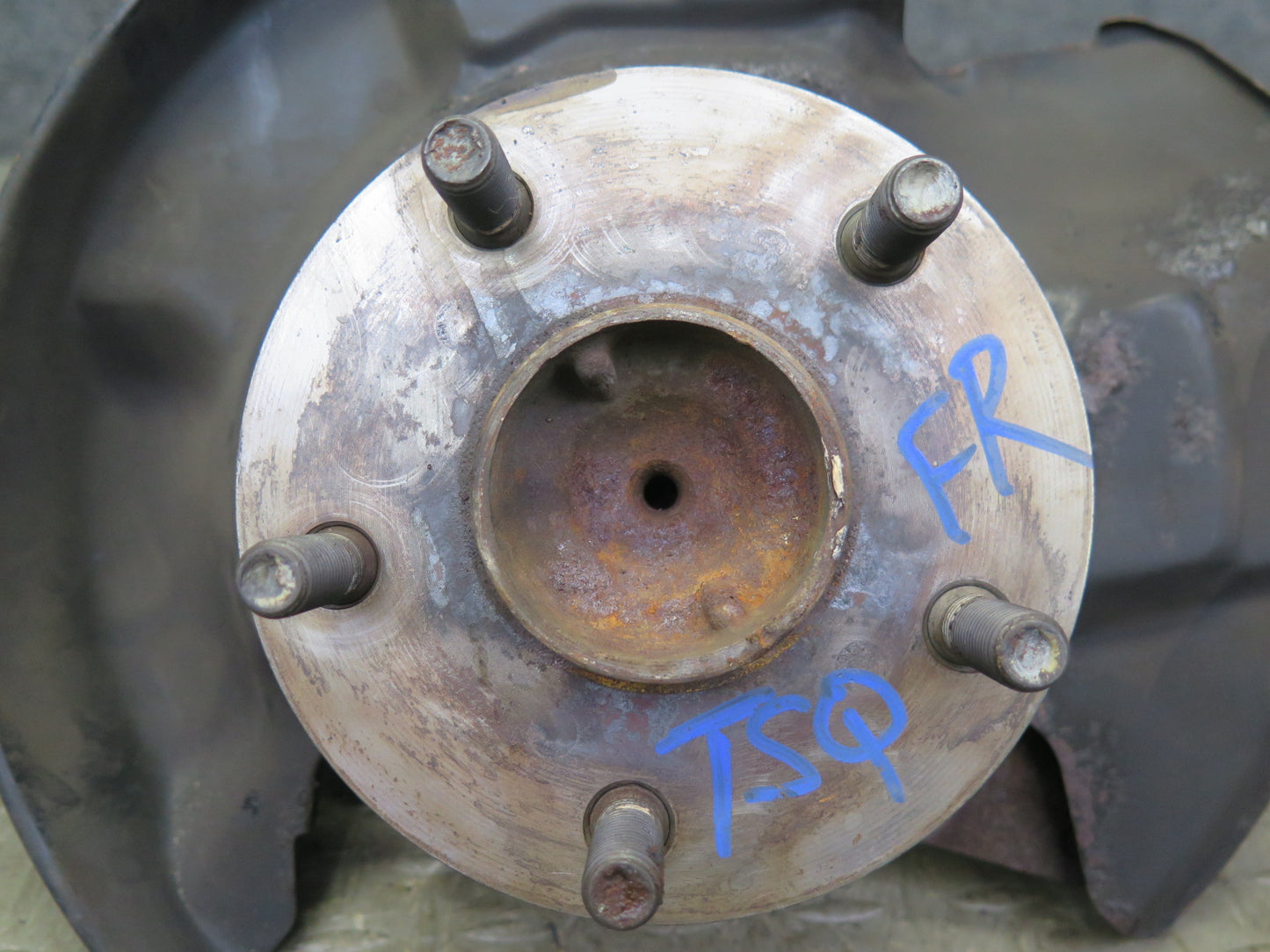 89-92 Toyota Supra MA70L Front Right Spindle Knuckle Wheel Hub Bearing w ABS OEM