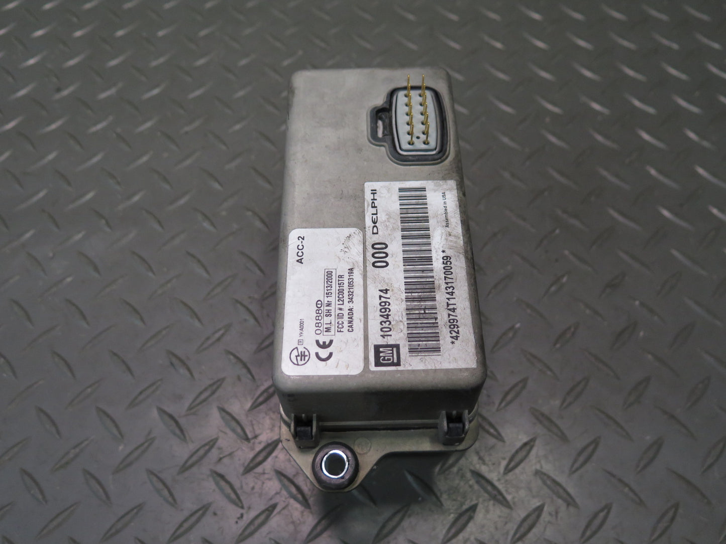 2004-2005 Cadillac XLR Adaptive Cruise Control Distance Radar Sensor Module