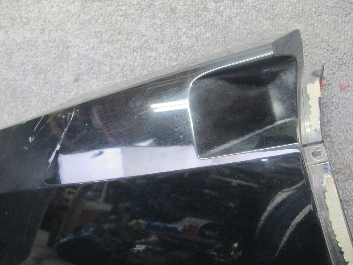 2004-2009 Cadillac XLR Rear Right Side Quarter Fender Panel Cover Shell Black