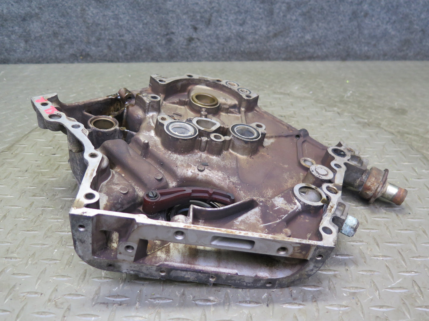 81-85 Mercedes R107 380SL M116 Engine Front Cover Plate 1160152001 OEM