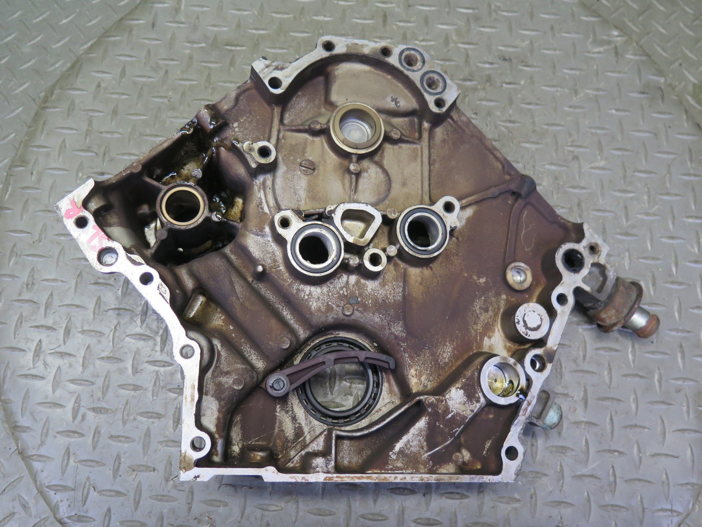 81-85 Mercedes R107 380SL M116 Engine Front Cover Plate 1160152001 OEM