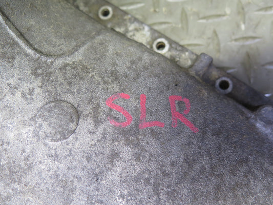 81-85 Mercedes R107 380SL M116 Engine Oil Pan w Dipstick Set OEM