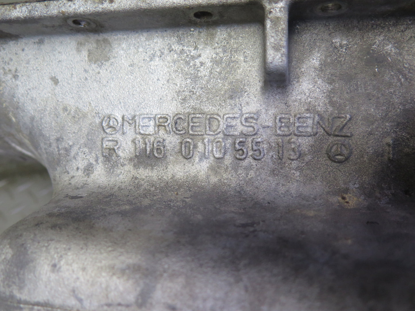 81-85 Mercedes R107 380SL M116 Engine Oil Pan w Dipstick Set OEM