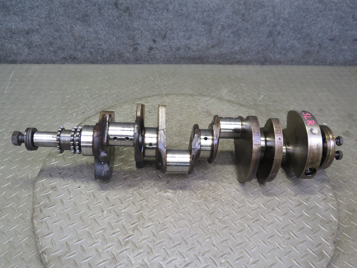 81-85 Mercedes R107 380SL M116 116.962 Engine Crankshaft Unit 1160312201 OEM