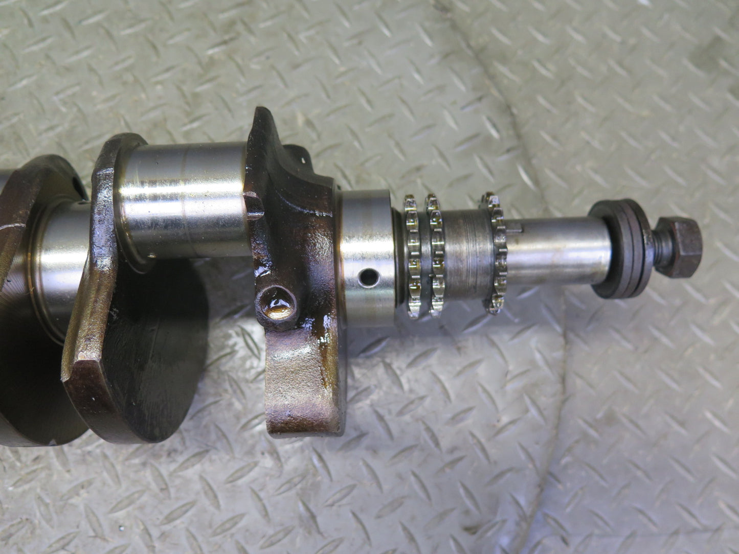 81-85 Mercedes R107 380SL M116 116.962 Engine Crankshaft Unit 1160312201 OEM