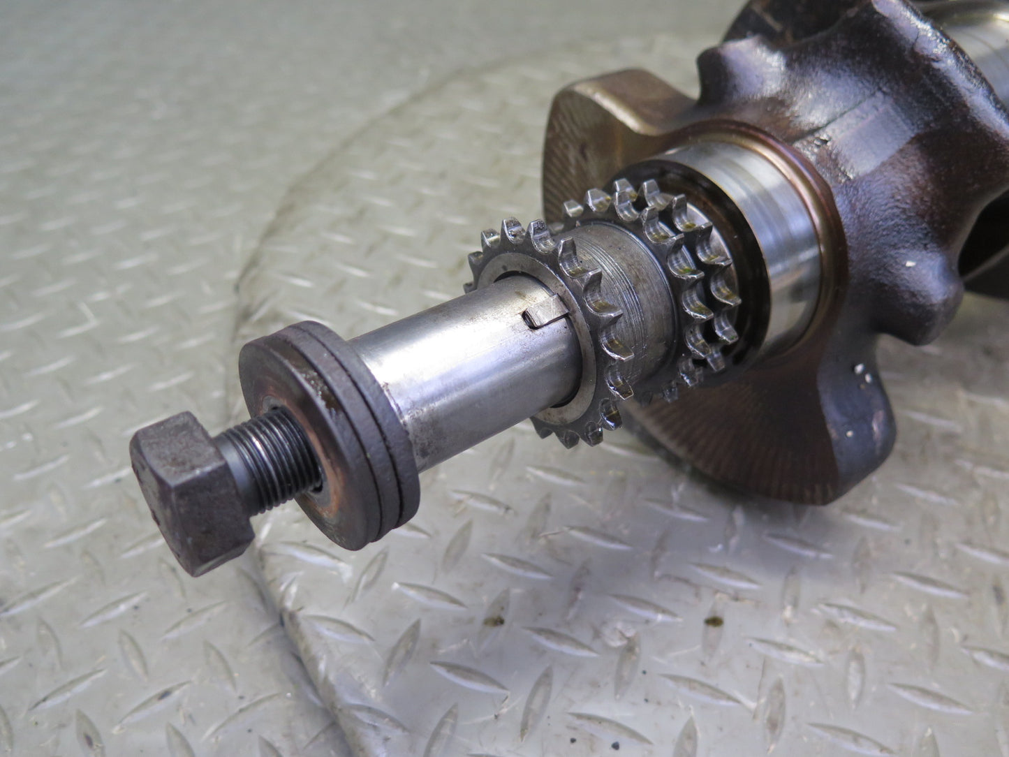 81-85 Mercedes R107 380SL M116 116.962 Engine Crankshaft Unit 1160312201 OEM