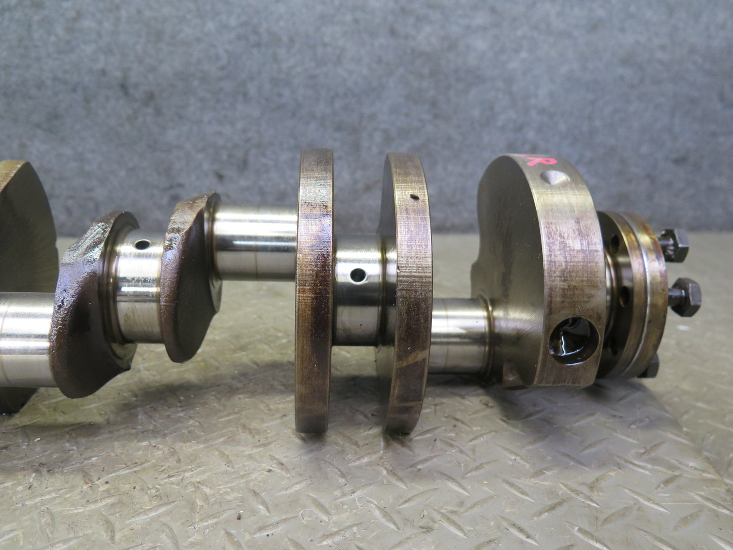 81-85 Mercedes R107 380SL M116 116.962 Engine Crankshaft Unit 1160312201 OEM