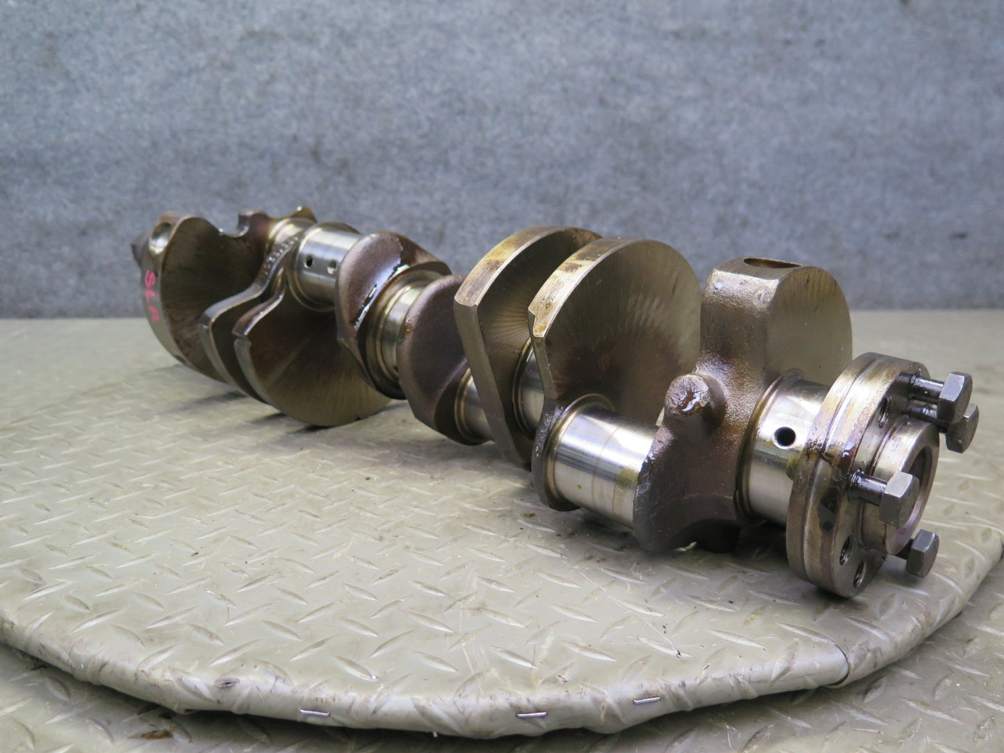 81-85 Mercedes R107 380SL M116 116.962 Engine Crankshaft Unit 1160312201 OEM