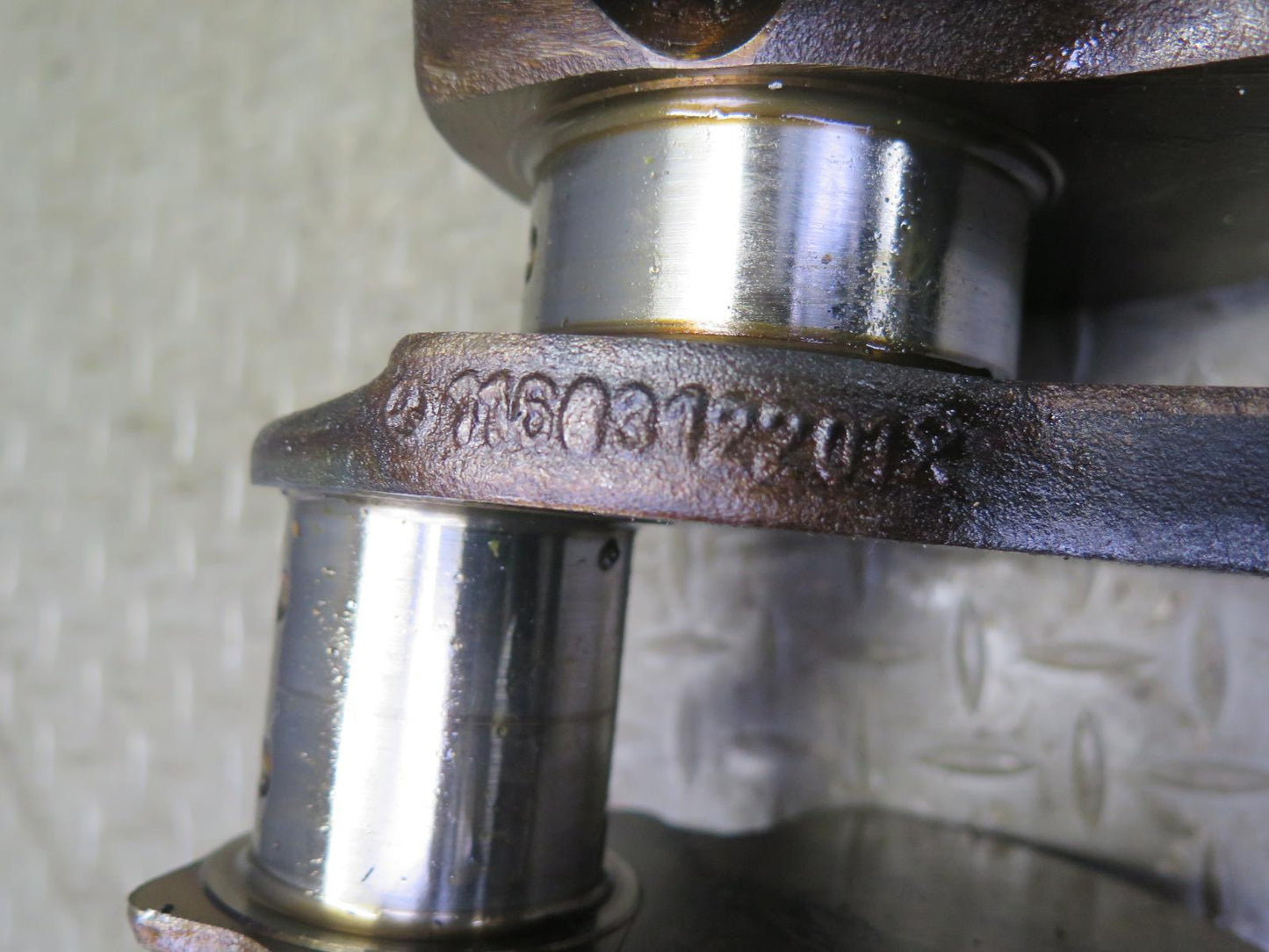 81-85 Mercedes R107 380SL M116 116.962 Engine Crankshaft Unit 1160312201 OEM