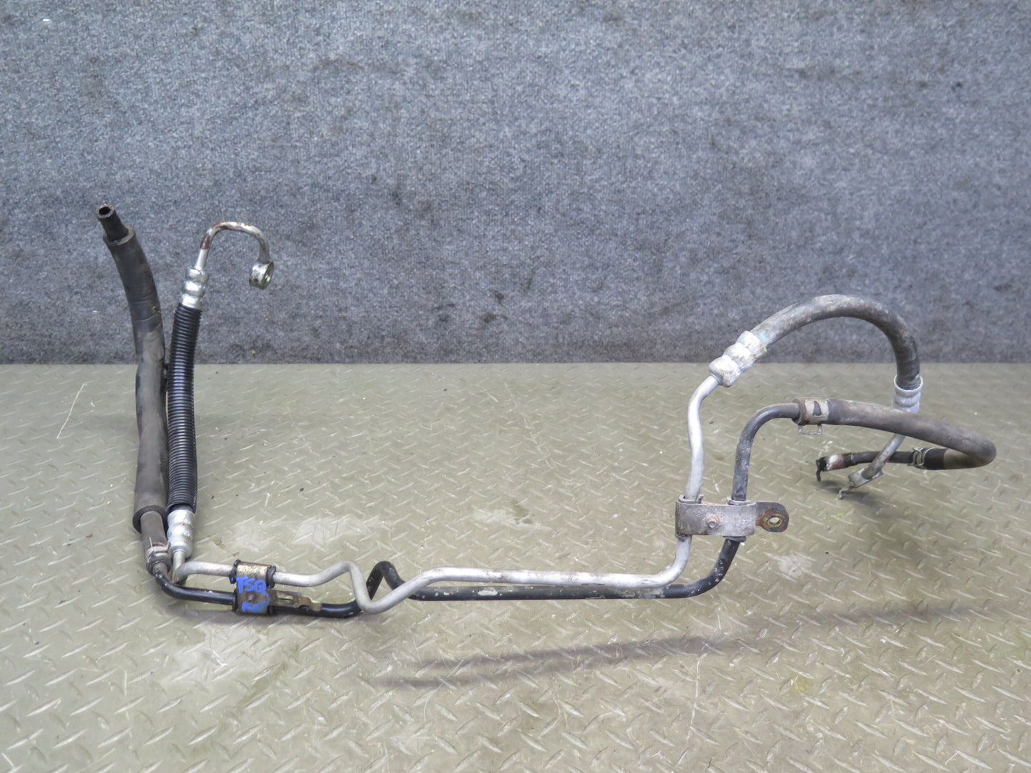 90-92 Toyota Supra MK3 7MGTE Turbo AT Power Steering Hose Pipe Line 59K Mile OEM