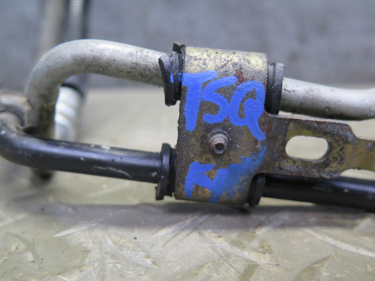 90-92 Toyota Supra MK3 7MGTE Turbo AT Power Steering Hose Pipe Line 59K Mile OEM