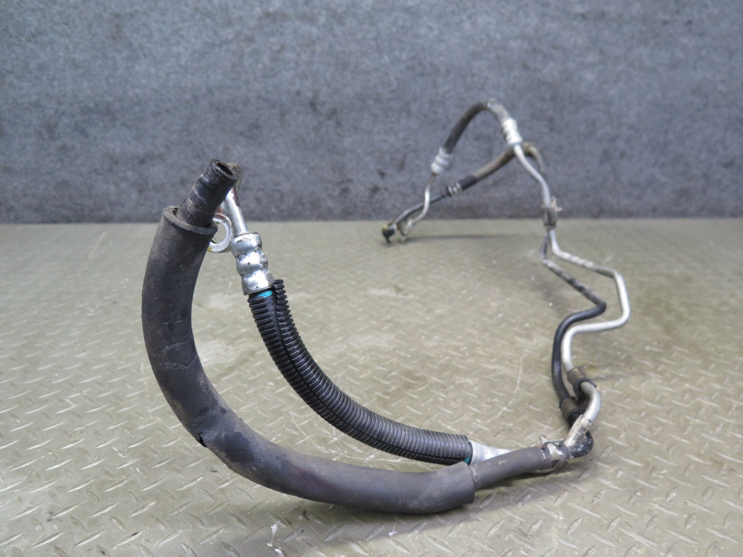 90-92 Toyota Supra MK3 7MGTE Turbo AT Power Steering Hose Pipe Line 59K Mile OEM