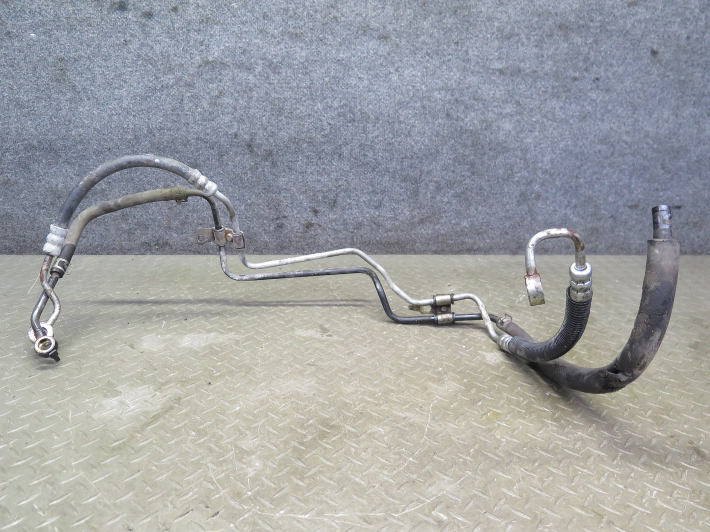 90-92 Toyota Supra MK3 7MGTE Turbo AT Power Steering Hose Pipe Line 59K Mile OEM