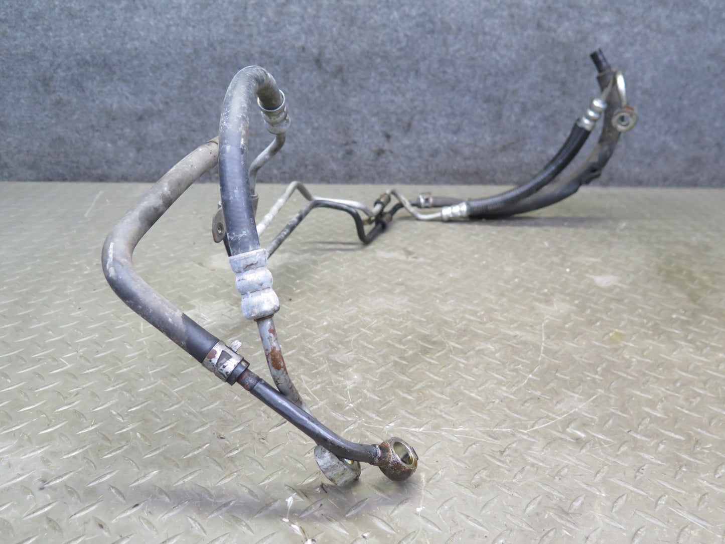 90-92 Toyota Supra MK3 7MGTE Turbo AT Power Steering Hose Pipe Line 59K Mile OEM