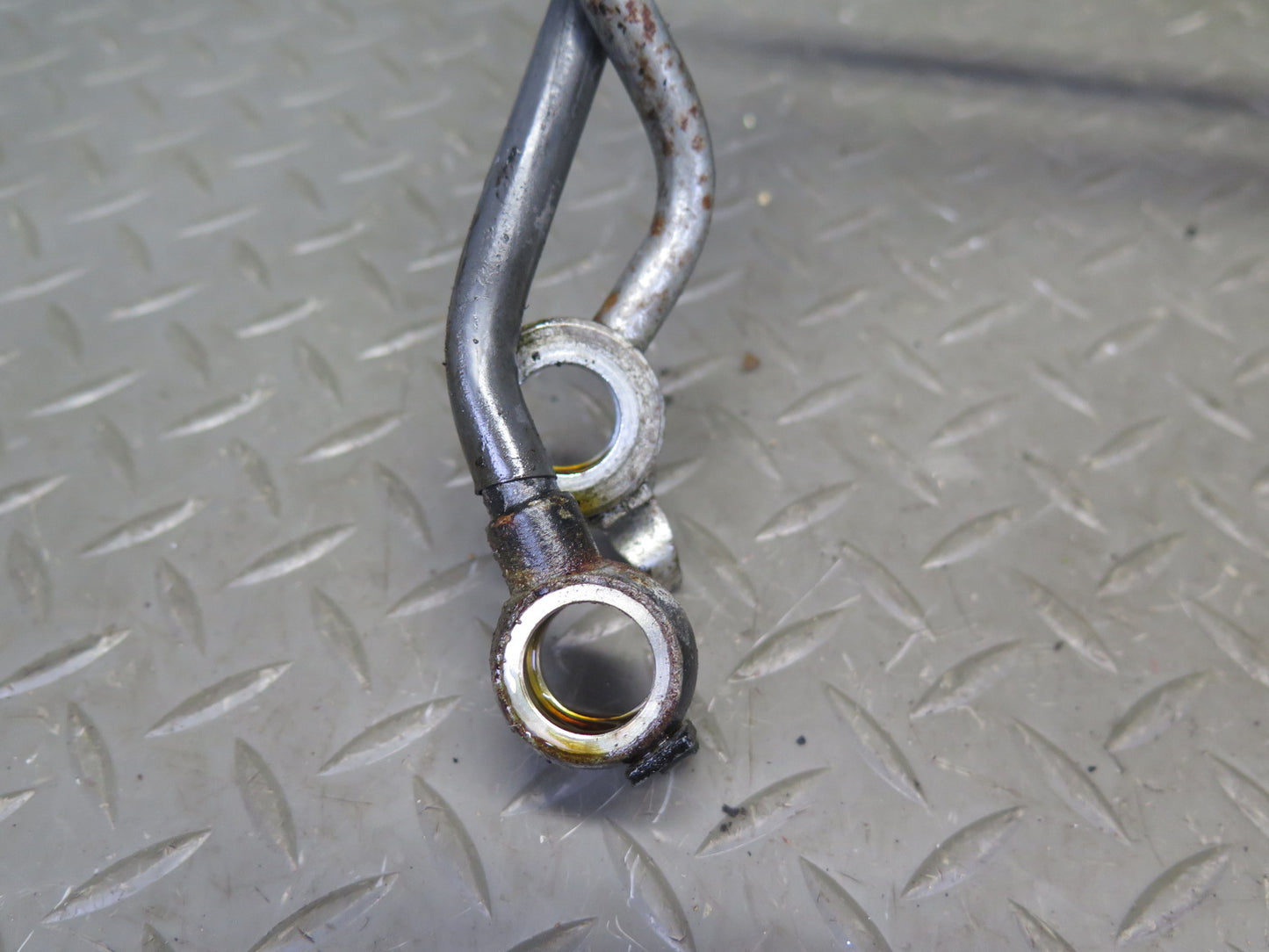 90-92 Toyota Supra MK3 7MGTE Turbo AT Power Steering Hose Pipe Line 59K Mile OEM